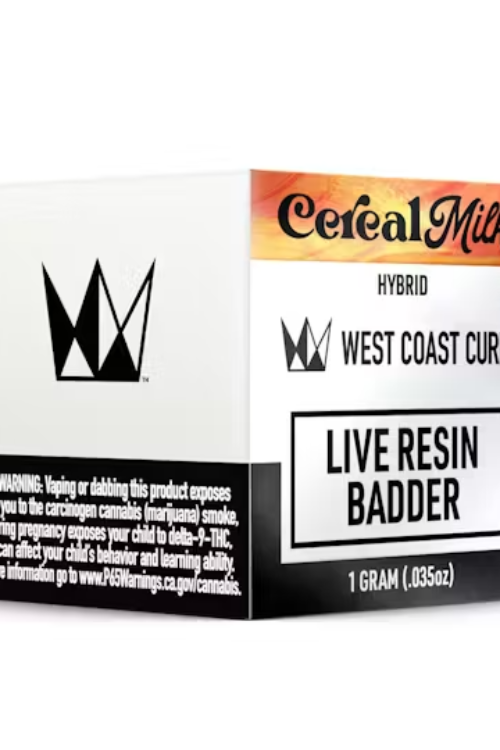 Cereal Milk | 1g | Live Resin Badder