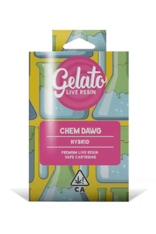 Chem Dawg, Live Resin, 1ml Vape Cartridge