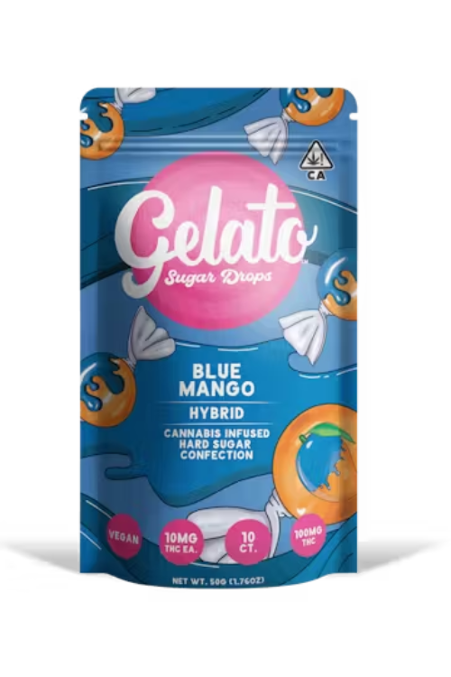 Blue Mango Sugar Drops 100mg