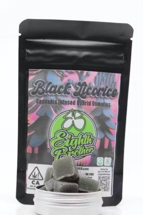 Black Licorice Gummies | 100mg | 10 pack