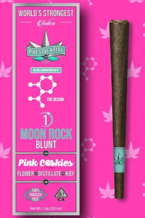 Pink Cookies Moon Rock Blunt