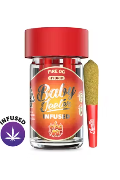 Baby Jeeter Infused | Fire OG | 0.5G x 5